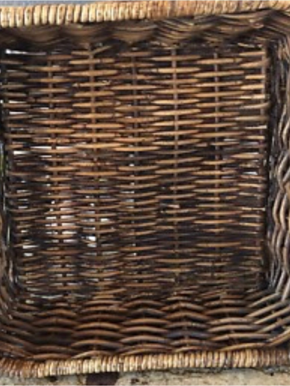 #2016**”11X10”Woven Seagrass Storage Basket - Brown - Picture 6 of 12